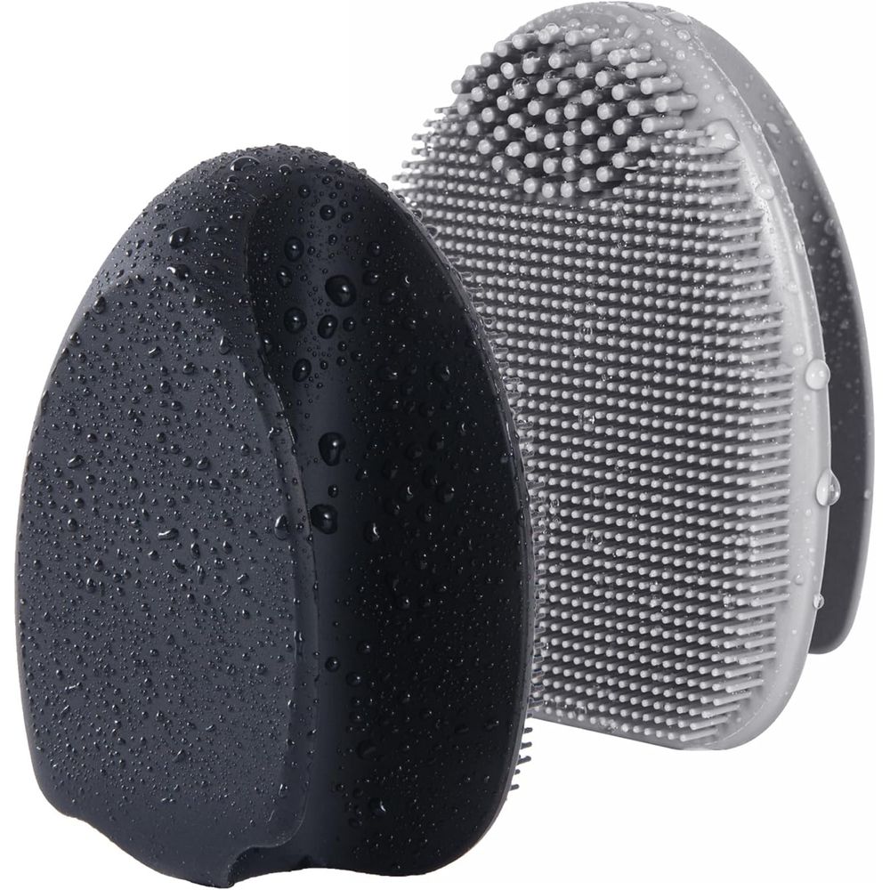 Exfoliating Scrub Mens - فرشاة تنظيف سيليكون للتقشير والتدليك وإزالة