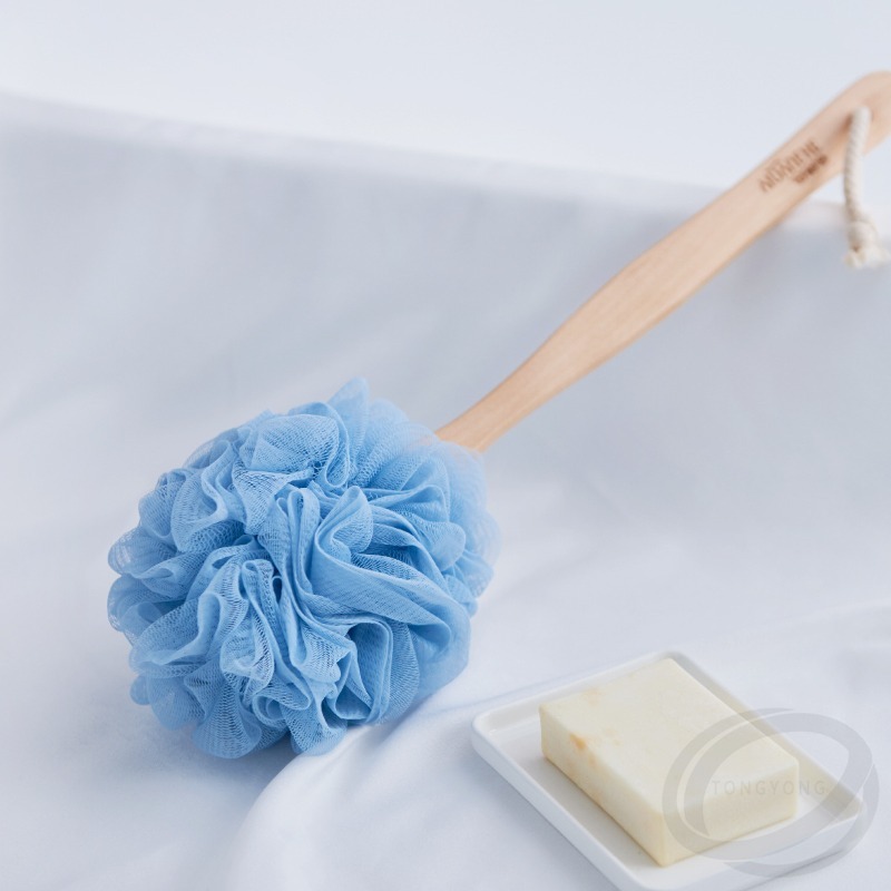 Exfoliating Scrub Mens - 1 قطعة مقبض طويل فرشاة حمام