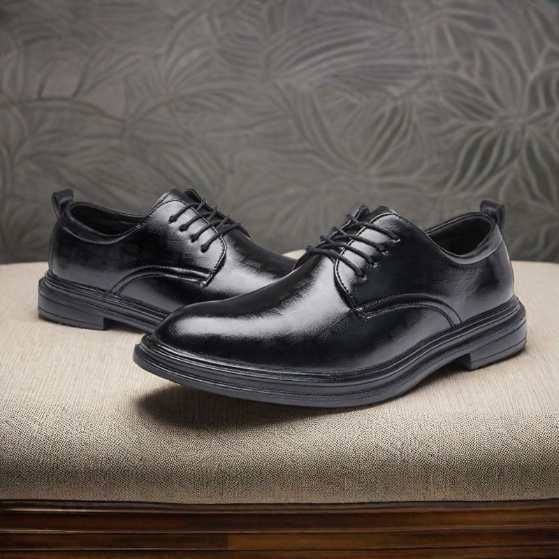 Men'S Grooming Oxford - أحذية رجالية بريطانية رسمية من الجلد