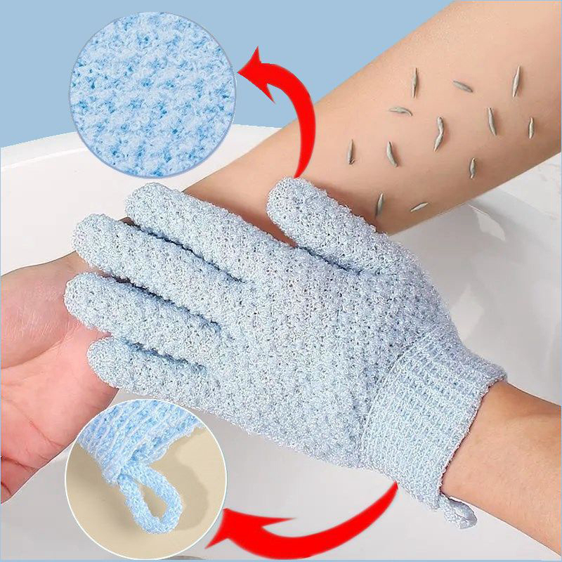 مجموعة قفازات حمام مقشرة مكونة - مراجعة Exfoliating Scrub Mens وسعره