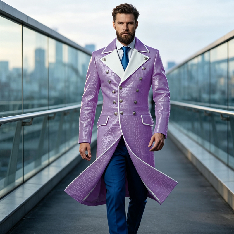 معطف رجالي من الجلد الصناعي بن - مراجعة Men'S Grooming Oxford وسعره