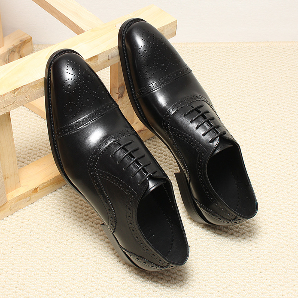 أحذية رسمية رجالية مصنوعة يدوي - مراجعة Men'S Grooming Oxford وسعره