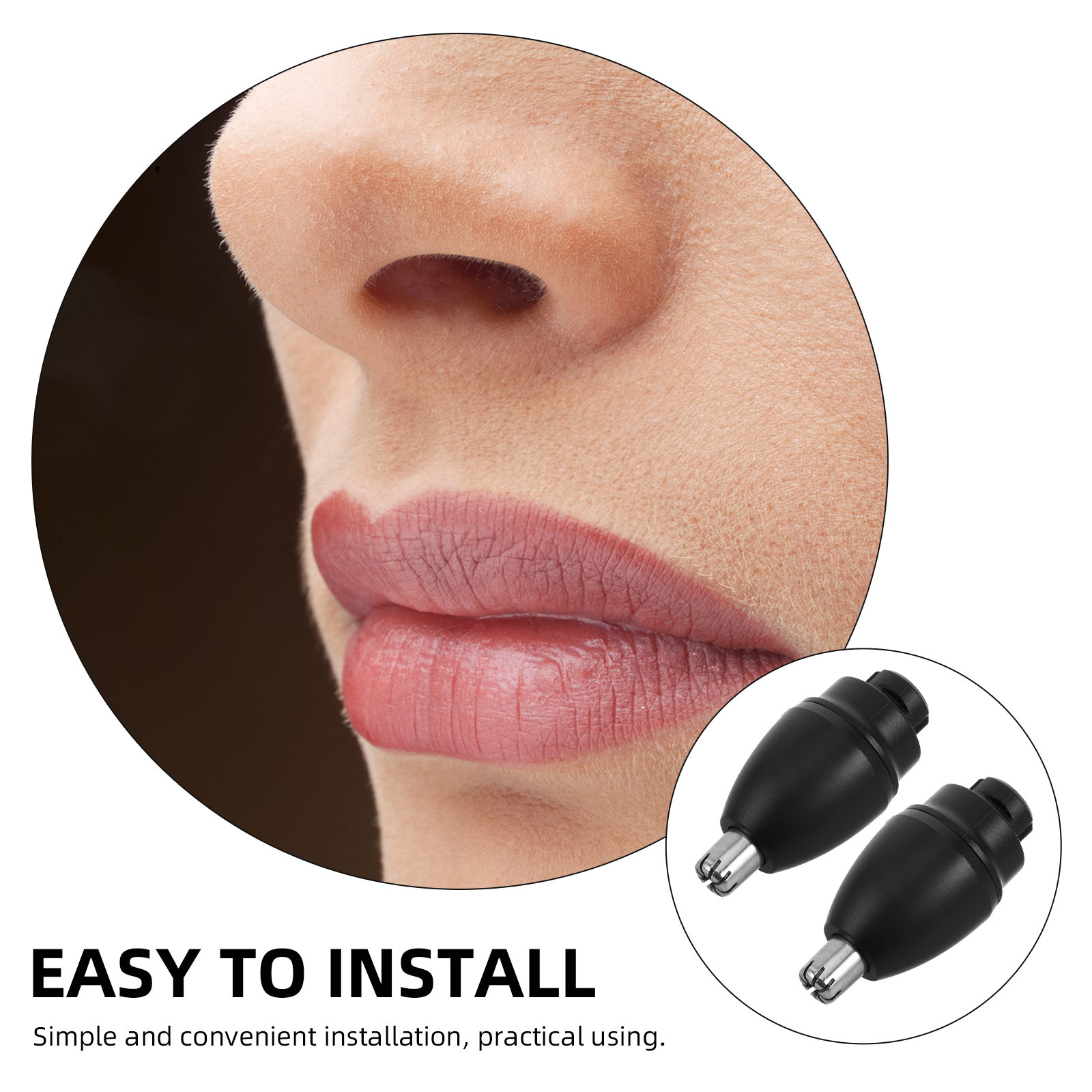 قطعتان من رؤوس استبدال ماكينة  - مراجعة Men'S Grooming Blade وسعره