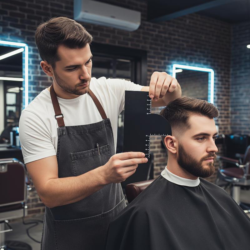 بطاقة توجيه لتشكيل خط الشعر وا - مراجعة Men'S Grooming Guide وسعره
