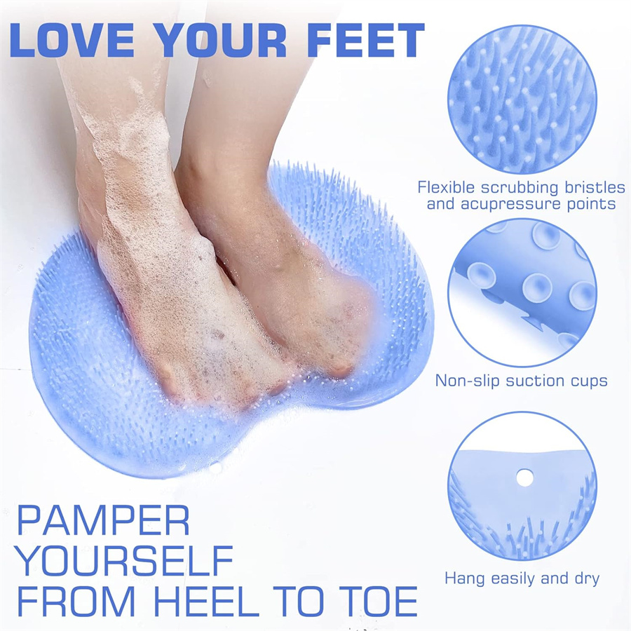 فرشاة تقشير القدمين للحمام، وس - مراجعة Exfoliating Scrub Mens وسعره