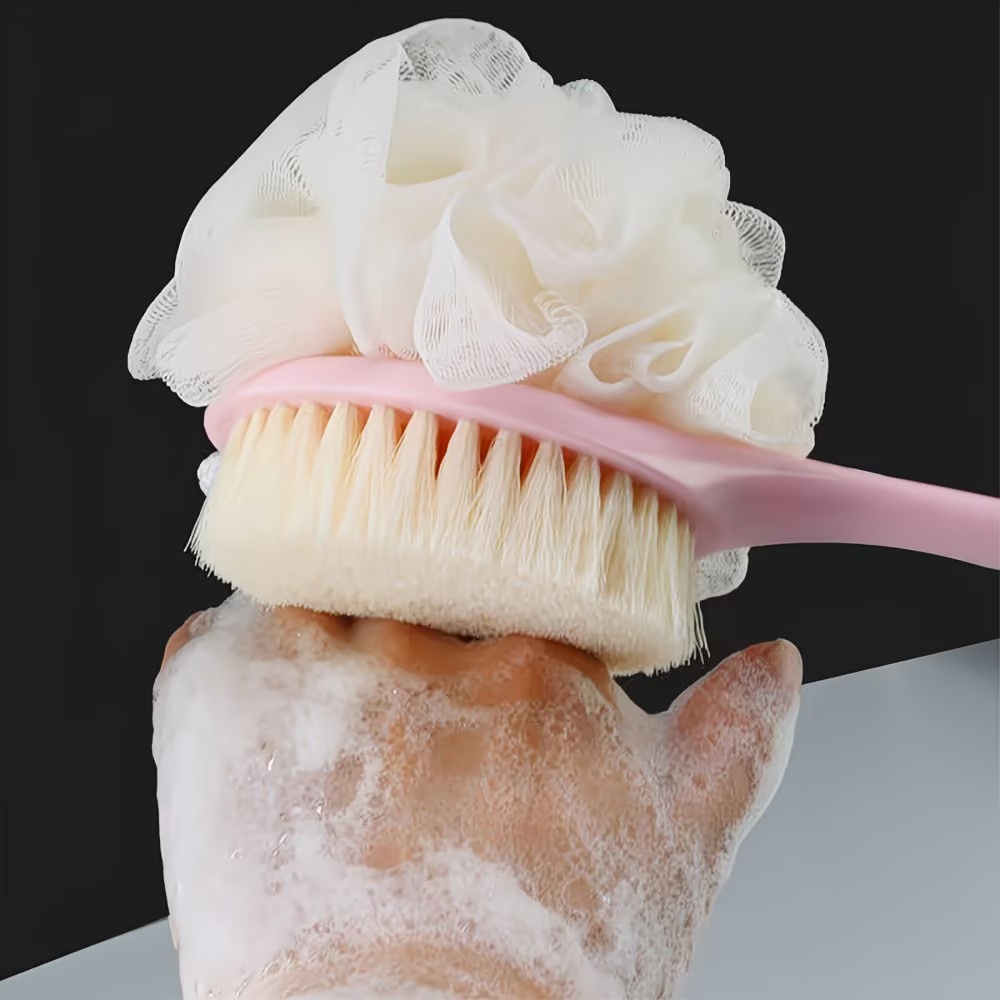 فرشاة استحمام ناعمة من الألياف - مراجعة Exfoliating Scrub Mens وسعره