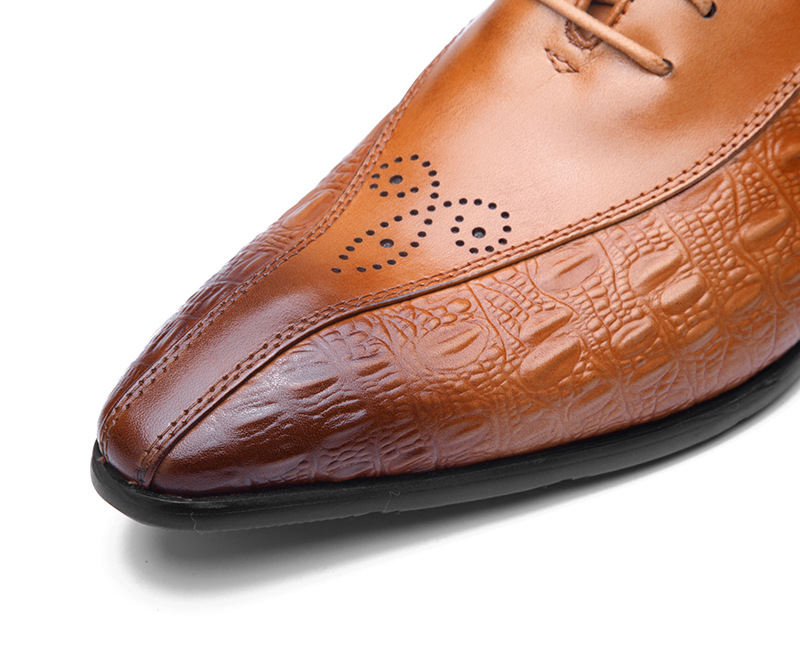 أحذية رسمية رجالية بنمط بروغ ع - مراجعة Men'S Grooming Oxford وسعره