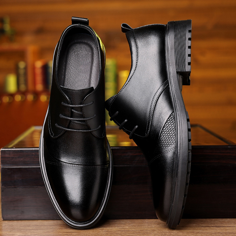 أحذية رجالية سوداء من الجلد ال - مراجعة Men'S Grooming Oxford وسعره