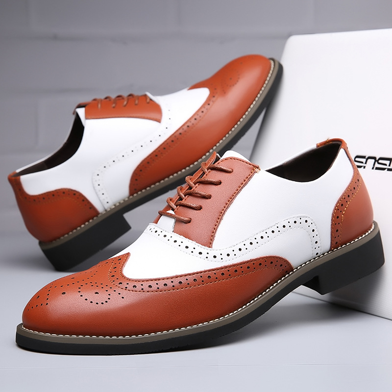 الرجال فستان أحذية جلد طبيعي م - مراجعة Men'S Grooming Oxford وسعره